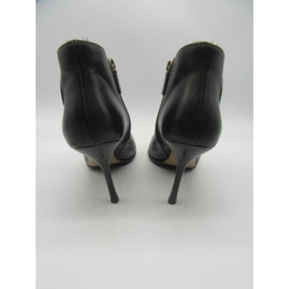 GUCCI black leather GG ankle boots sz 10.5 - Picture 3 of 8